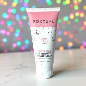 Foxybae Insta-Bae 3 Minute Hair Mask Travel Size NWOB & AUTHENTIC 2 Fl Oz